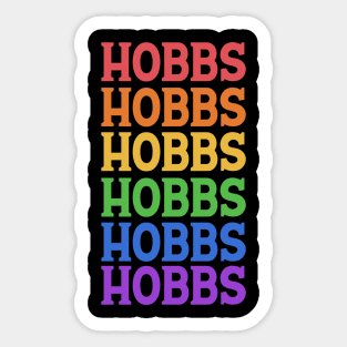 HOBBS HOLIDAY DESTINATION Sticker